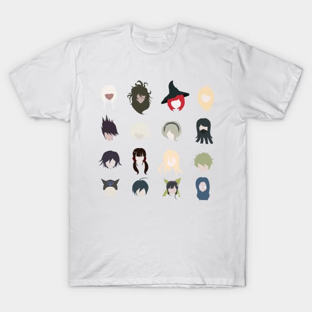 danganronpa v3 cast minimalistic T-Shirt by katanaballs